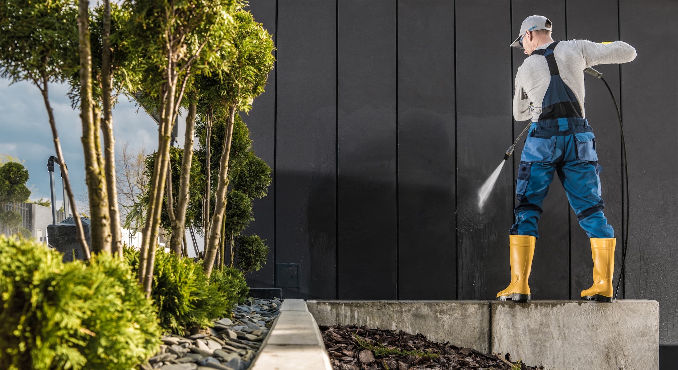 Fassadenreinigung in Duisburg - Fine & Clean Gebäudeservice